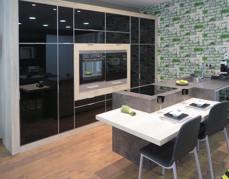 Cocina Mediterráneo. Aglomerado Laminado Syncro Roble Lemans Cocina Mediterráneo Aglomerado Laminado Syncro Roble Lemans