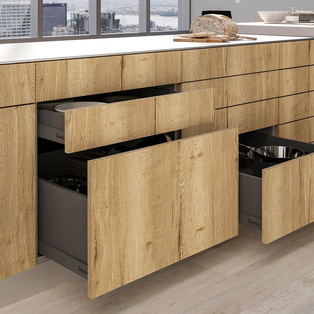 Cocina con puerta Tahon Laminado Montana 29578 de . 